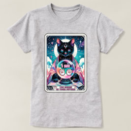 Jag ser Toe Beans Cat Tarot Card T-Shirt
