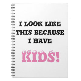 Jag ser ut så här eftersom jag har Roligt Anteckningsbok