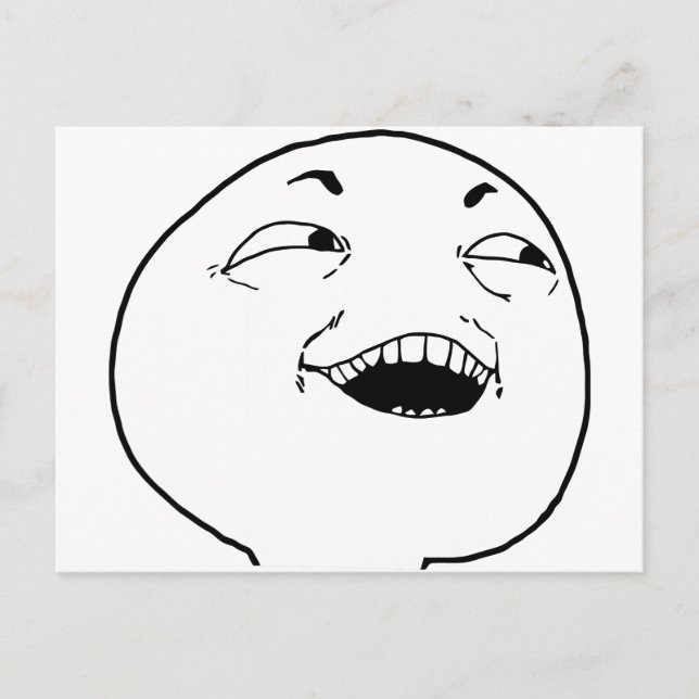 Jag ser vad du gjorde där - memorandum vykort (Framsida)