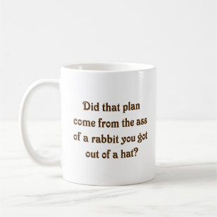 Jag ser var din magi planerar kom från (2) kaffemugg