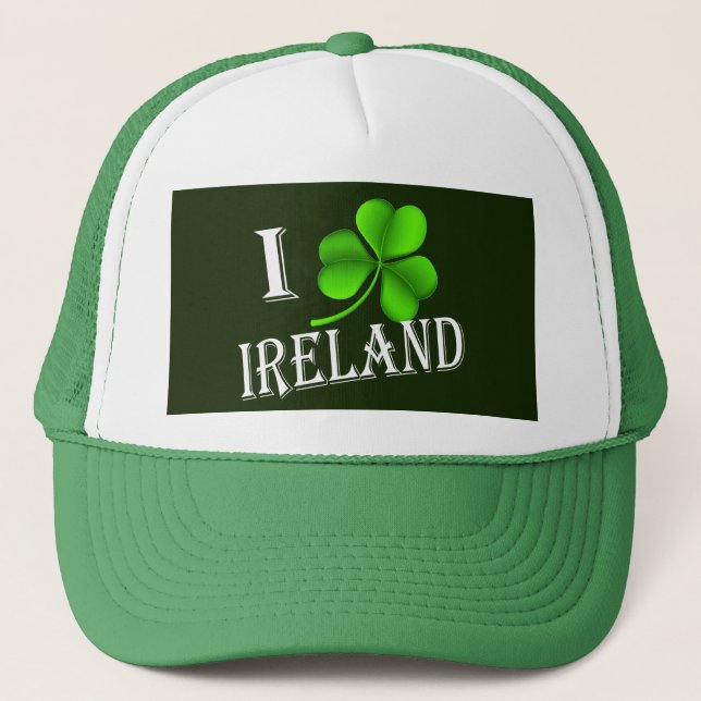 Jag Shamrock Ireland ville det Keps (Framsida)