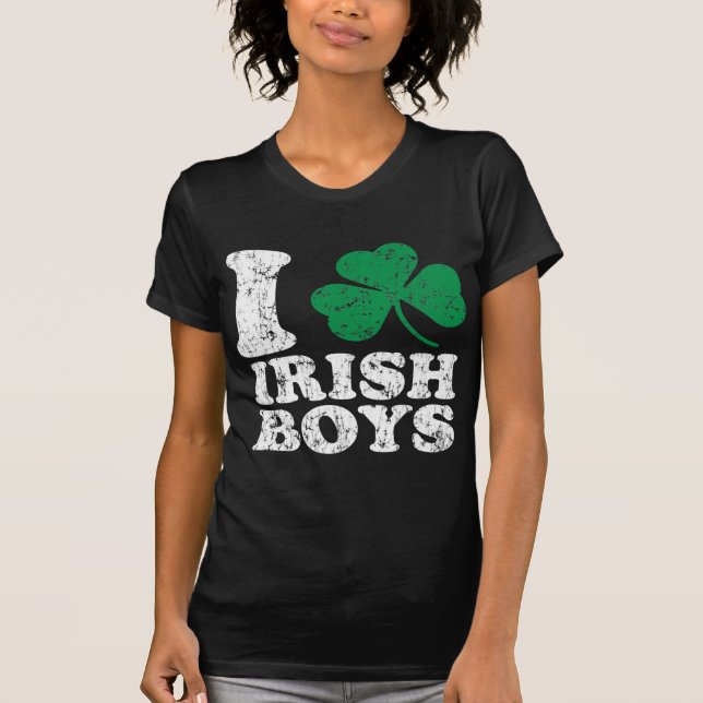 Jag Shamrock Irish Boys T-shirt (Framsida)