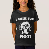 Jag Shih Tzu inte Rolig hund Älskare