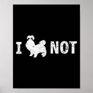 Jag Shih Tzu Inte undnoj Shih Tzu som säger citat Poster