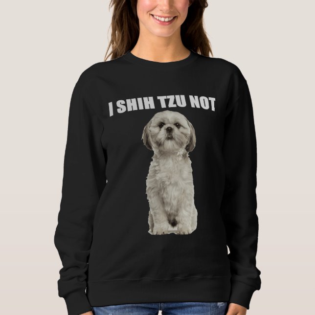 Jag Shih Tzu Not T Shirt (Framsida)