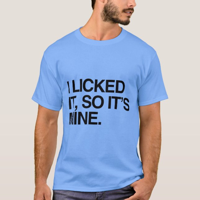 JAG SICKADE PÅ DET SÅ NU ÄR DET MITT TEE (Framsida)