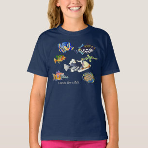 Jag Simma som en fisk T-shirt
