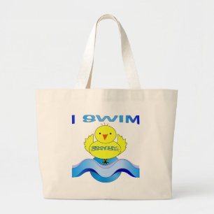 Jag simmar jumbo tygkasse