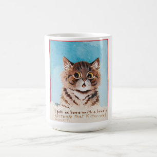 Jag sjönk i Kärlek med en älskad kattunge (mig sjä Kaffemugg