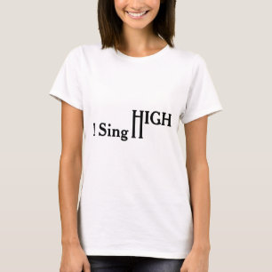 Jag sjunger kick tee shirt