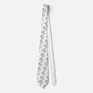 Jag sjunger musikaliska stick figurT-tröja och Slips