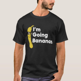 Jag ska åka Bananas Funny Banana T Shirt
