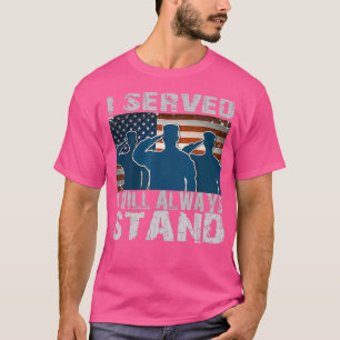 Jag ska alltid stå ut med Kneel. T Shirt