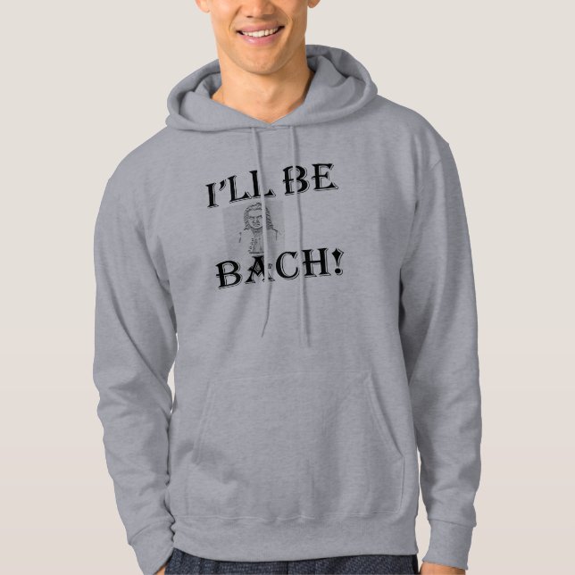 Jag ska är Bach! Munkjacka (Framsida)