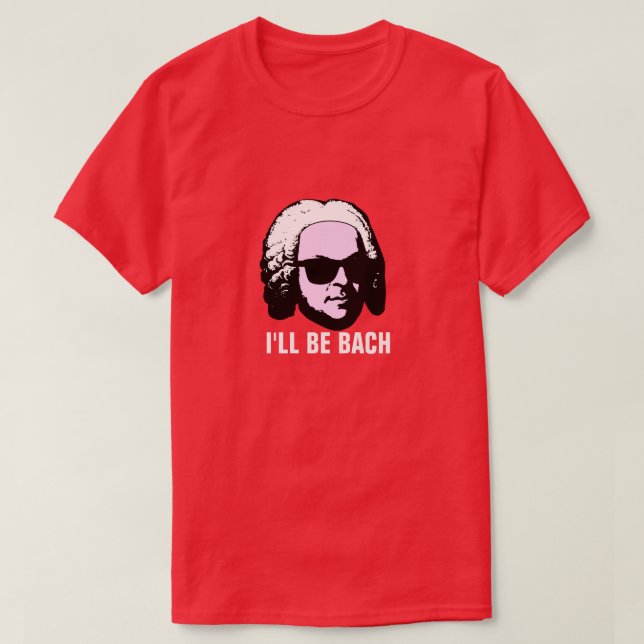 Jag ska är Bach Tröja (Design framsida)