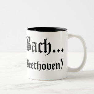 Jag ska är den Bach… muggen Två-Tonad Mugg