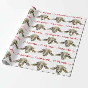 Jag ska är designen för science fiction för Baa Presentpapper