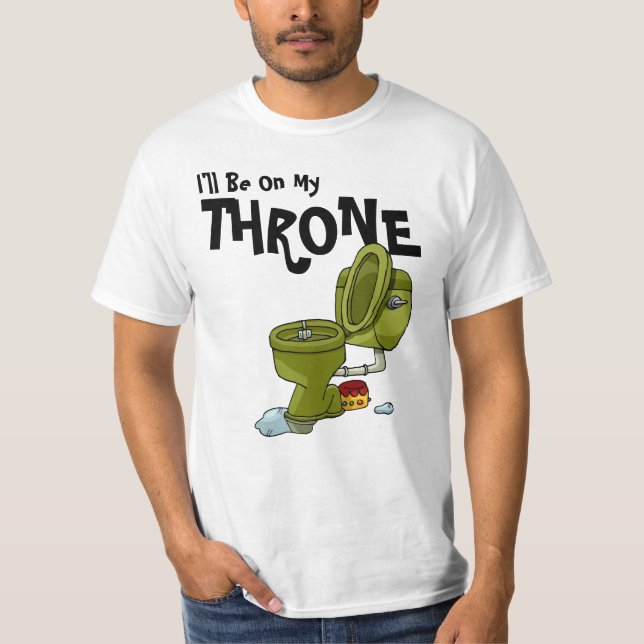 Jag ska är på min biskopsstolT-tröja Tee (Framsida)
