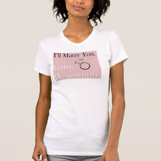 Jag ska att gifta sig dig, Liam Hemsworth Tee Shirt