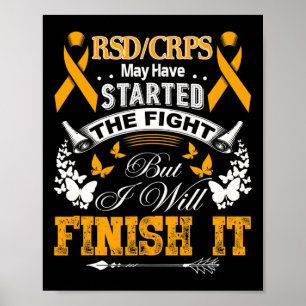 Jag ska Avsluta medvetenheten om RSD-krisen Poster