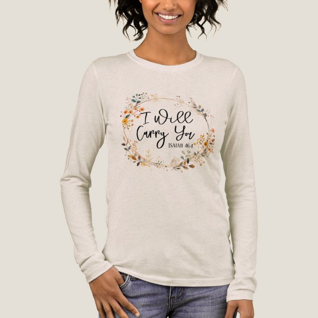 Jag ska bära dig t shirt (Framsida)