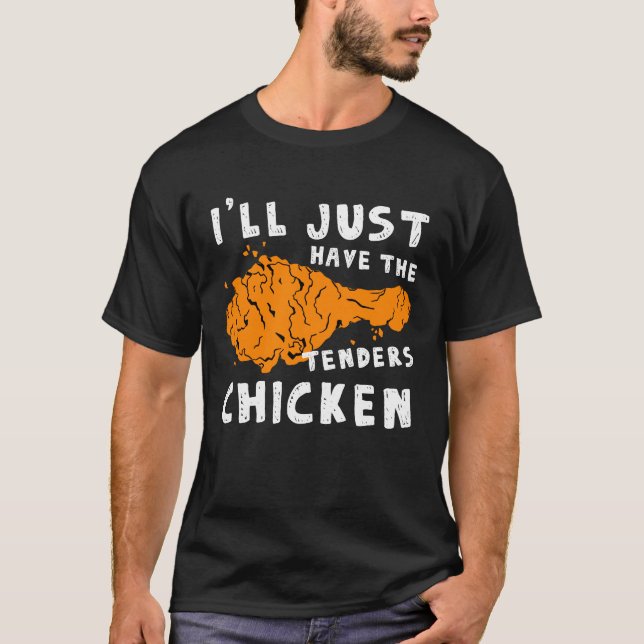 Jag ska bara ha de där klangarna, chicken... t shirt (Framsida)
