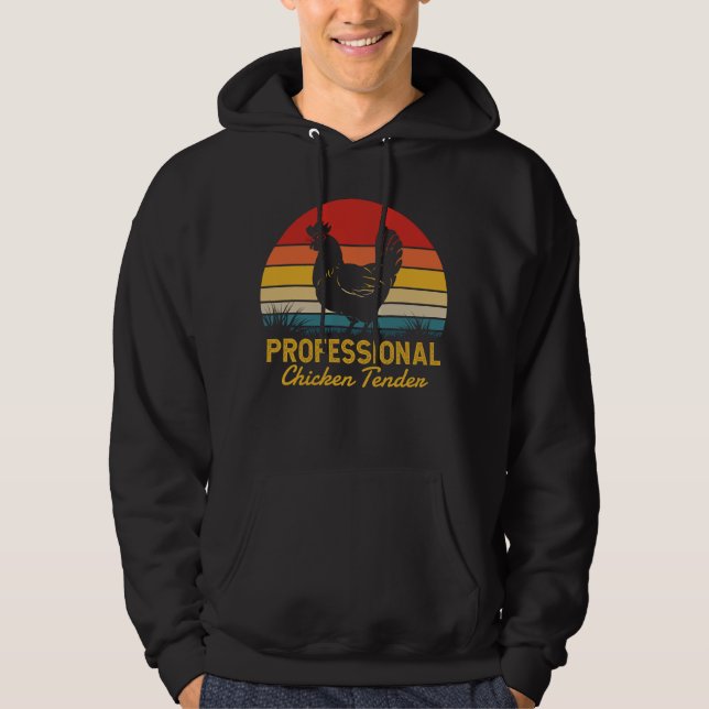 Jag ska bara ha kycklinganbud. hoodie (Framsida)