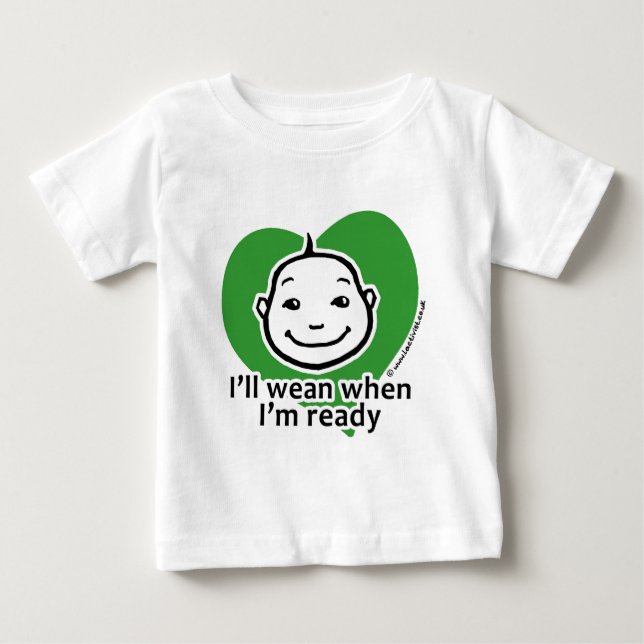 Jag ska barn när I-förmiddagredot Tee (Framsida)