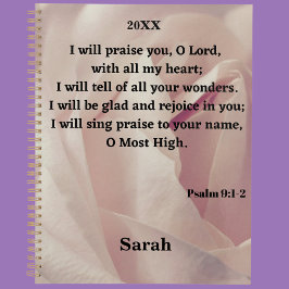 Jag ska berömma Gud Psalm Bible Verse