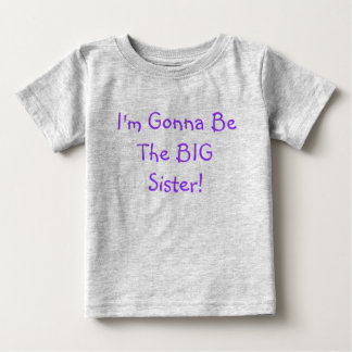 Jag ska bli den stora syster! t-shirt