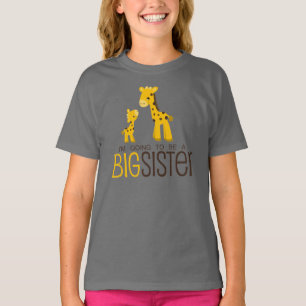 Jag ska bli en stor sister T-shirt
