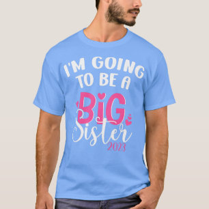 Jag ska bli en stor syster 2023-Gravid T Shirt