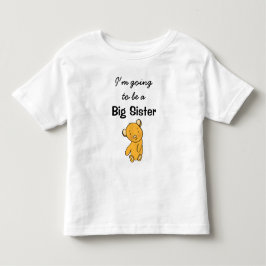Jag ska bli en stor syster t shirt