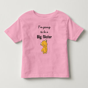 Jag ska bli en stor syster t shirt