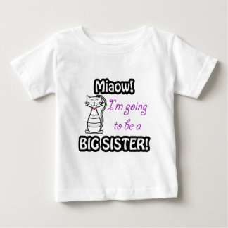 Jag ska bli en stor systerkatt t-shirt