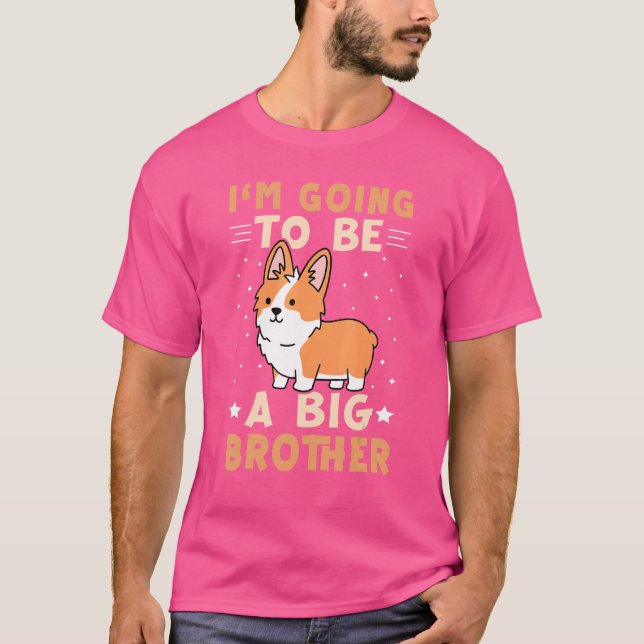 Jag ska bli en storebror 1 t shirt (Framsida)