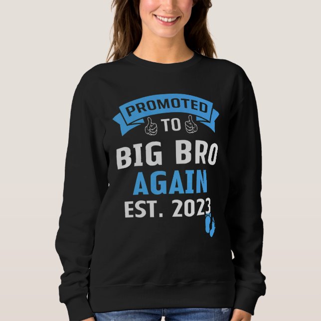 Jag ska bli en storebror igen 2023. t shirt (Framsida)