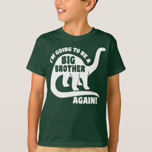 Jag ska bli en storebror igen. t-shirt