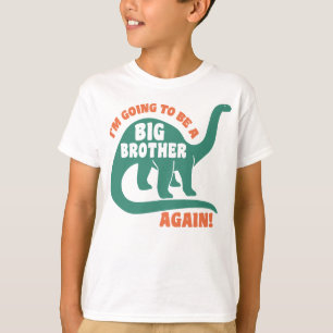 Jag ska bli en storebror igen. tee shirt