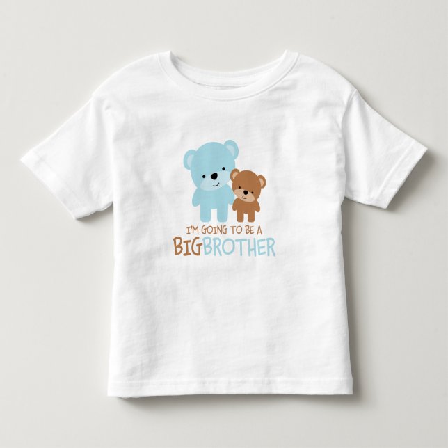 "Jag ska bli en storebror" Tee (Framsida)