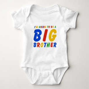 Jag ska bli en storebror tee shirt
