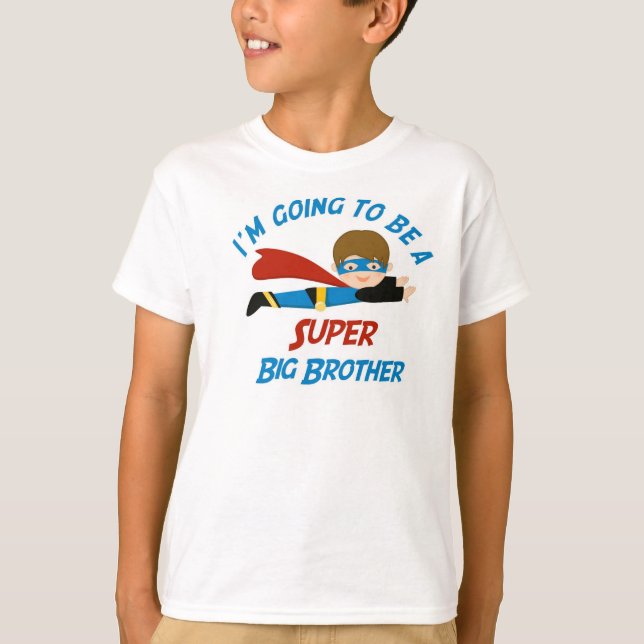 Jag ska bli en Toppen Storebror Shirt T (Framsida)