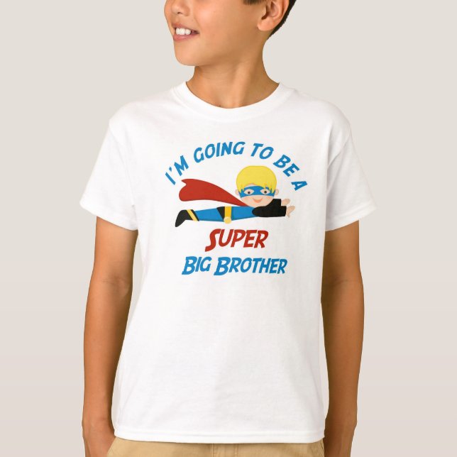 Jag ska bli en Toppen Storebror Shirt Tee (Framsida)