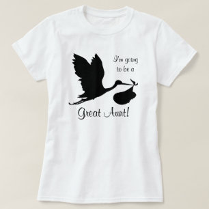 Jag ska bli en Underbar Moster Black Stork Tee