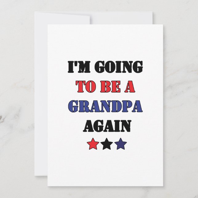 Jag ska bli morfar igen. (Framsida)