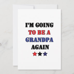 Jag ska bli morfar igen.