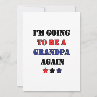 Jag ska bli morfar igen.