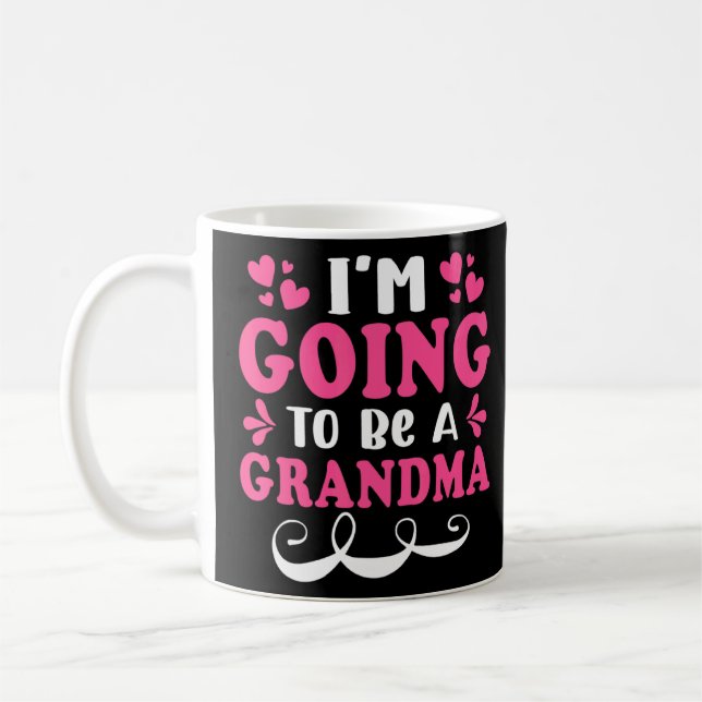 Jag ska bli mormor kaffemugg (Vänster)