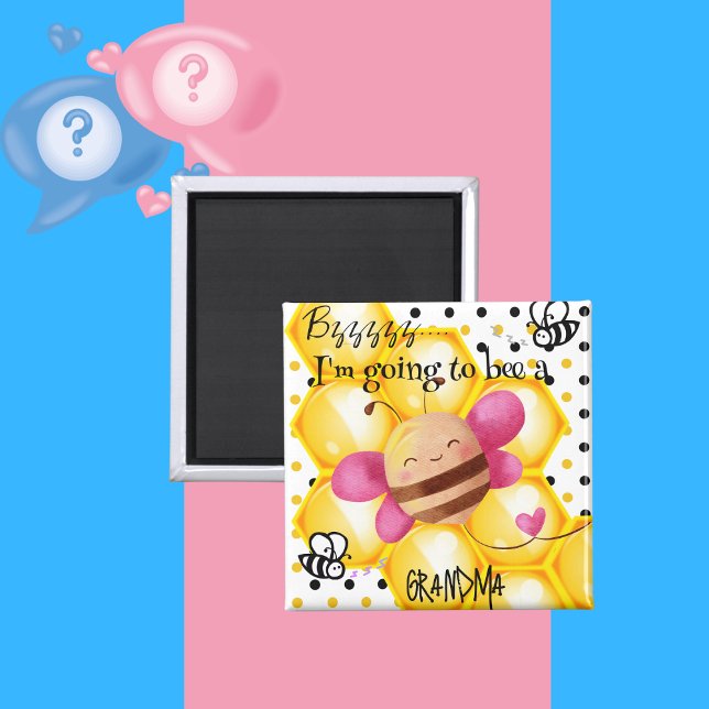 Jag ska bli mormor Personlig Magnet (Skapare uppladdad)