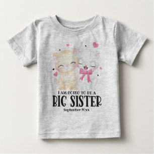 Jag ska bli storasyster Bebisannonsering T Shirt